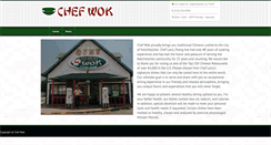 Desktop Screenshot of chefwokla.com