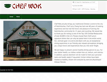 Tablet Screenshot of chefwokla.com